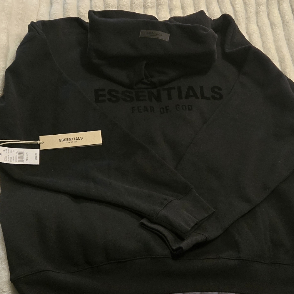 NEW Large Black Limo FEAR OF GOD Hoodie